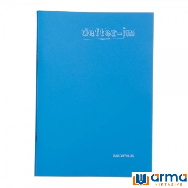 Mopak Defter PP KPK Pastel Defteri A4 40 YP. Kareli