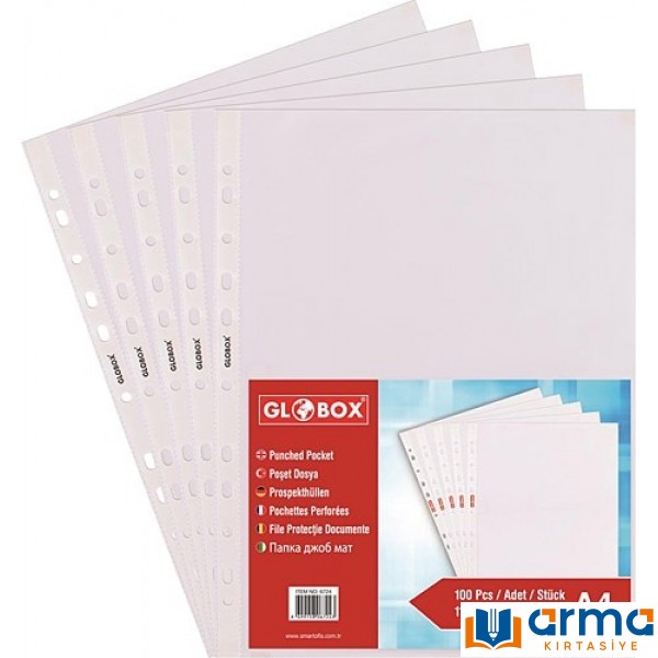 Globox 6724 Poşet Dosya 100'lü