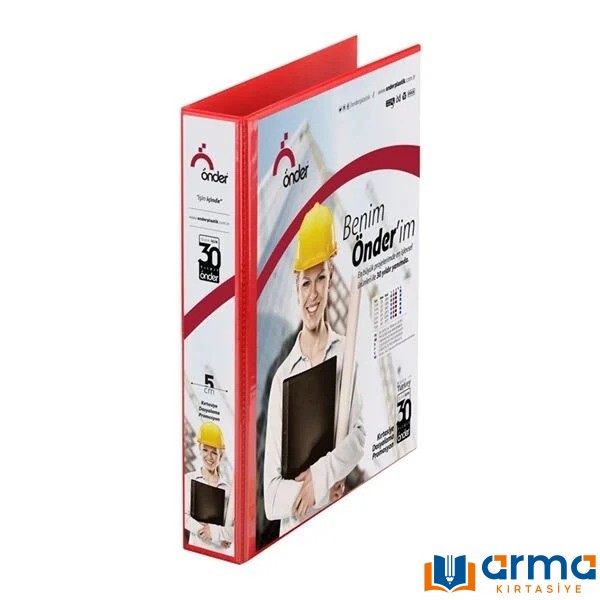 Önder 2005-2 A4 Firma Klasörü SCM 2D Mek Kırmızı
